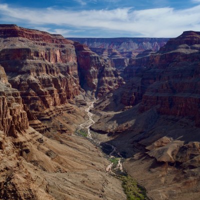 a view of a canyon
